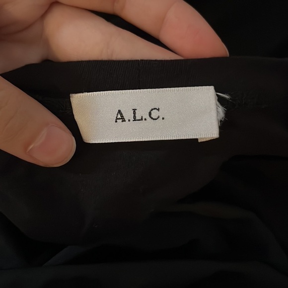 ALC Cassandra Taffeta Puff Sleeve T Shirt - Picture 5 of 5